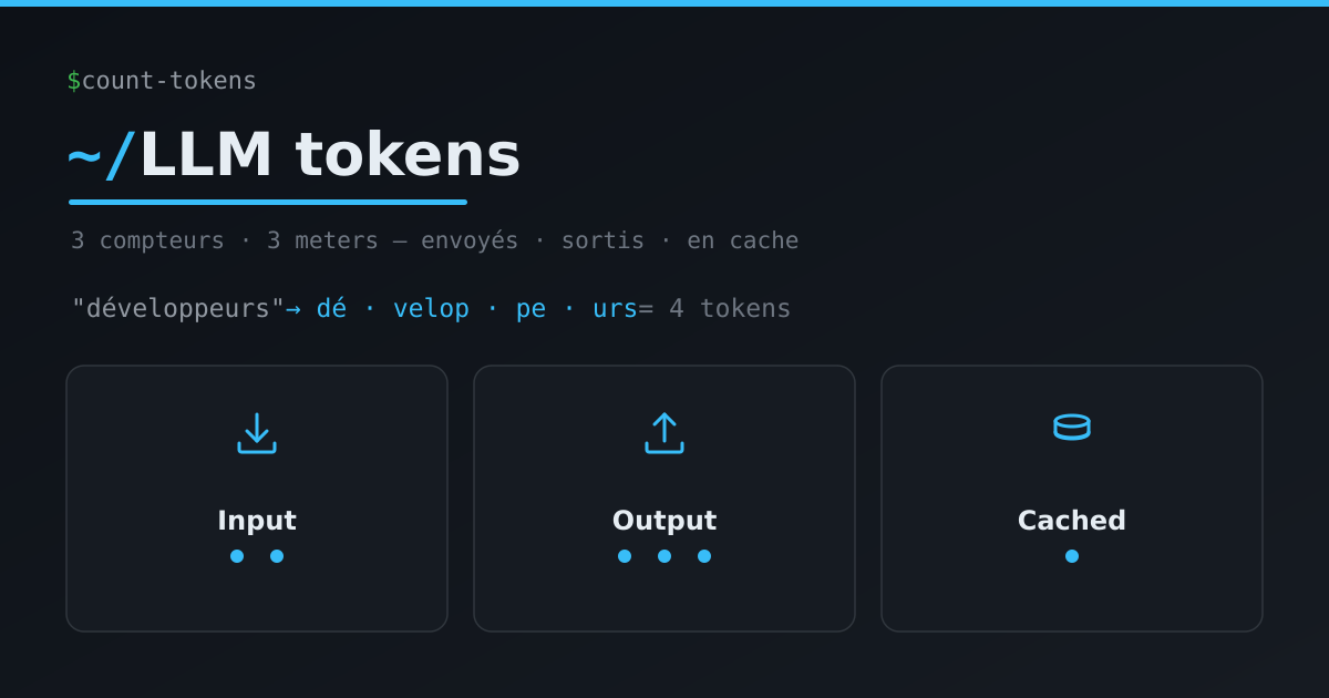 Input tokens, output tokens, cached tokens… it's not rocket science!